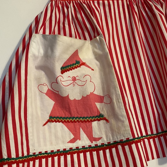 🎄🎄🎄 Kay Shannon Original 1/2 Apron Christmas - Picture 2 of 6